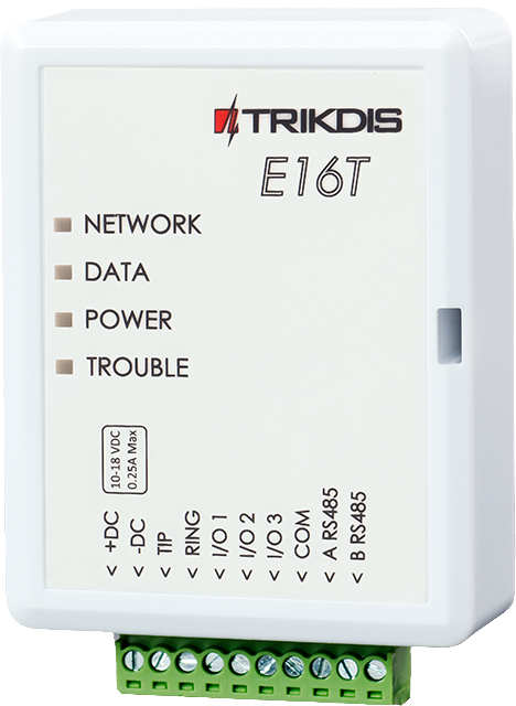 E16T Ethernet communicator