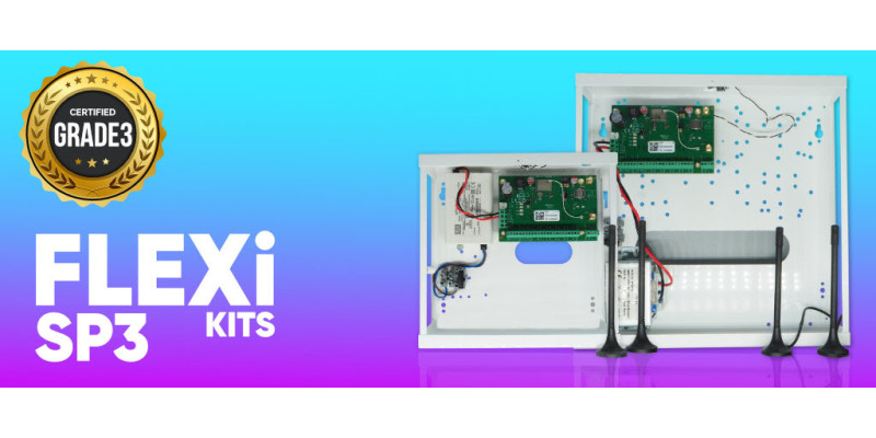 Trikdis FLEXi SP3 Ethernet + 2 SIM 4G Smart Alarmanlage
