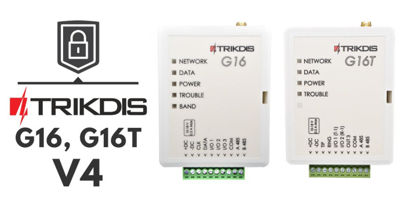 Trikdis G16T 2G GSM Smart Communicator (Tipp-Ring) 2