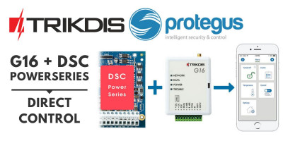 G16 – Direkte Steuerung für DSC PowerSeries Alarmzentralen