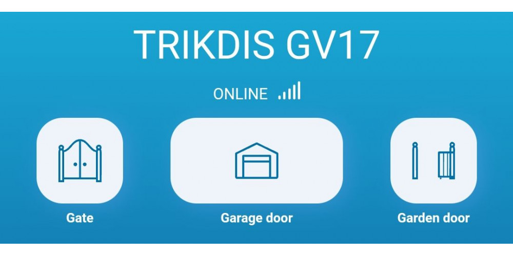 Das GV17 Torautomatisierungsgerät funktioniert mit Protegus 2