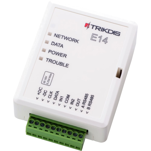 Trikdis E14 Ethernet Kommunikationsmodul Trikdis E14 Ethernet Kommunikationsmodul